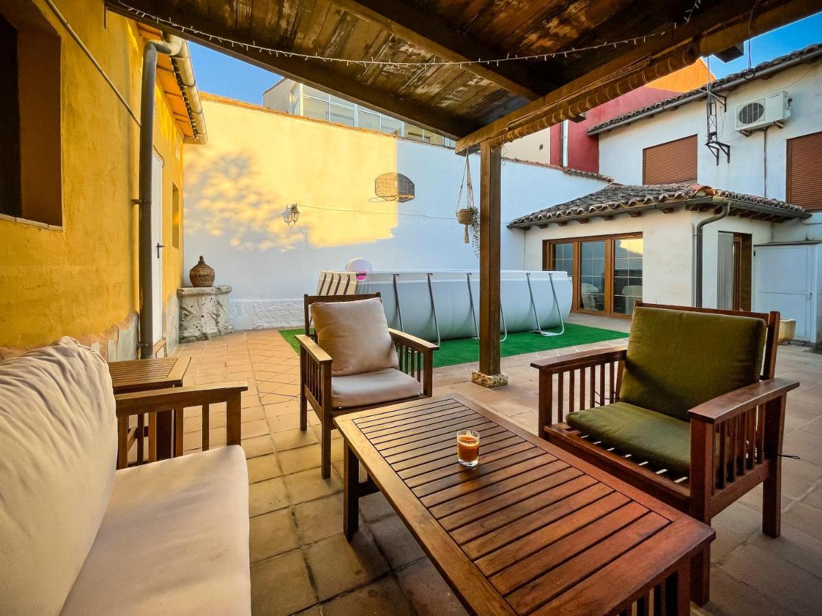 Vila Casa El Arrabal, Casa Con Chimenea, Piscina Y Patio Medina de Ríoseco Exteriér fotografie